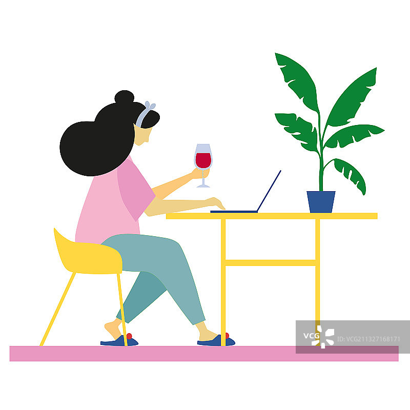 网上约会恋爱晚餐虚拟图标图片素材