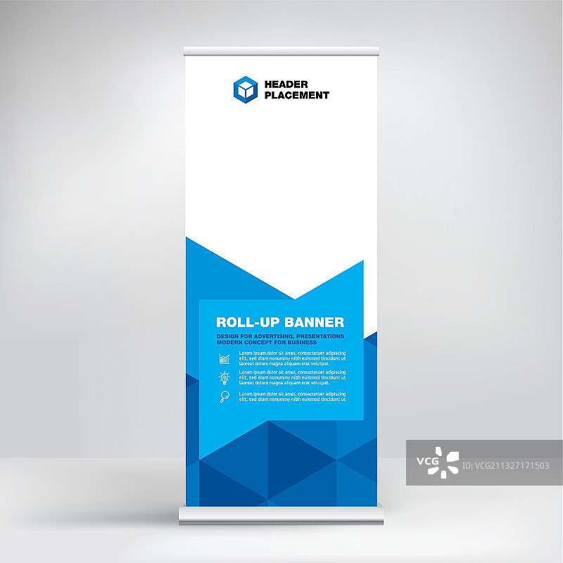 易拉宝广告架现代设计图片素材