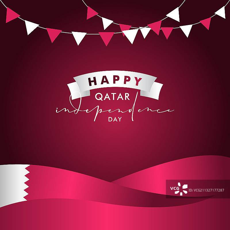 卡塔尔国庆日banner设计图片素材