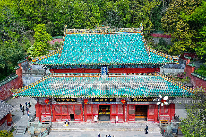 武当山紫霄殿图片素材