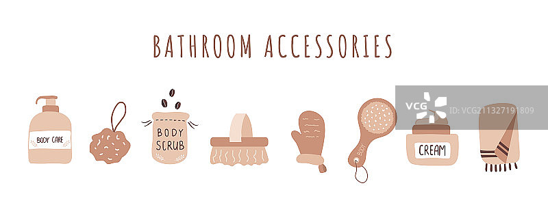 用于去角质的浴室有机产品配件图片素材