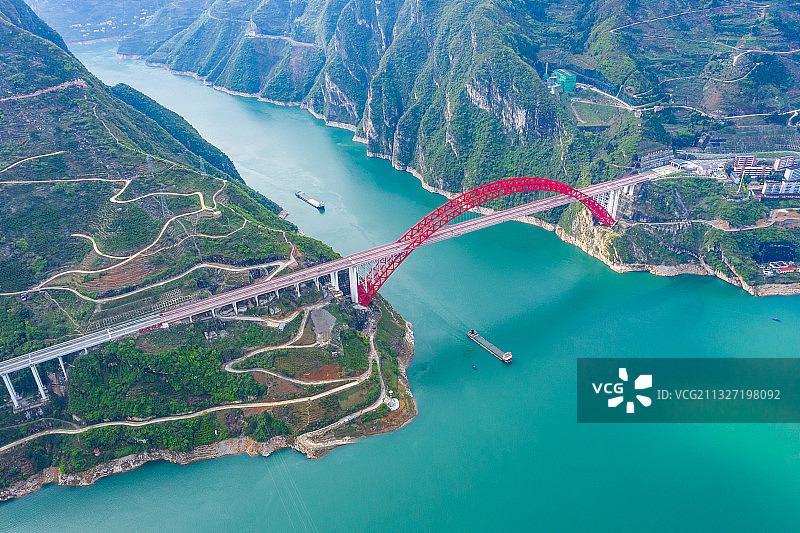 西陵峡口图片素材