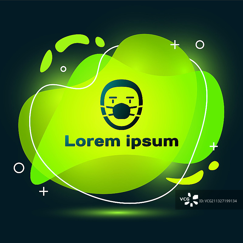 黑色背景上隔离的黑色病理学家医生图标图片素材