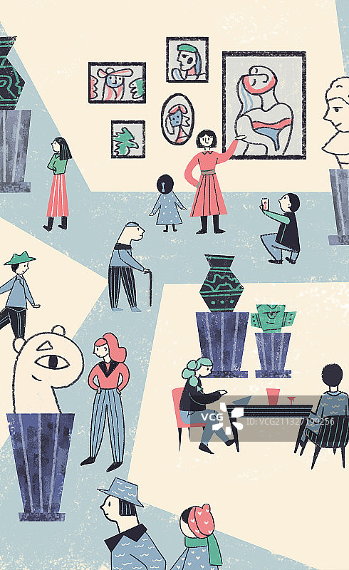 艺术展览图片素材