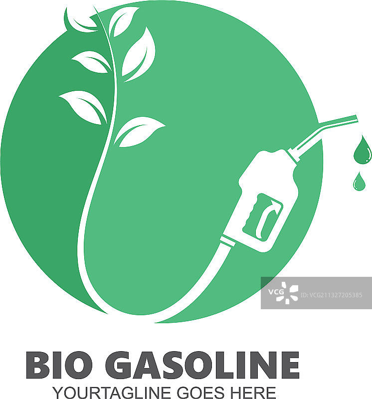 生物汽油图标设计模板图片素材