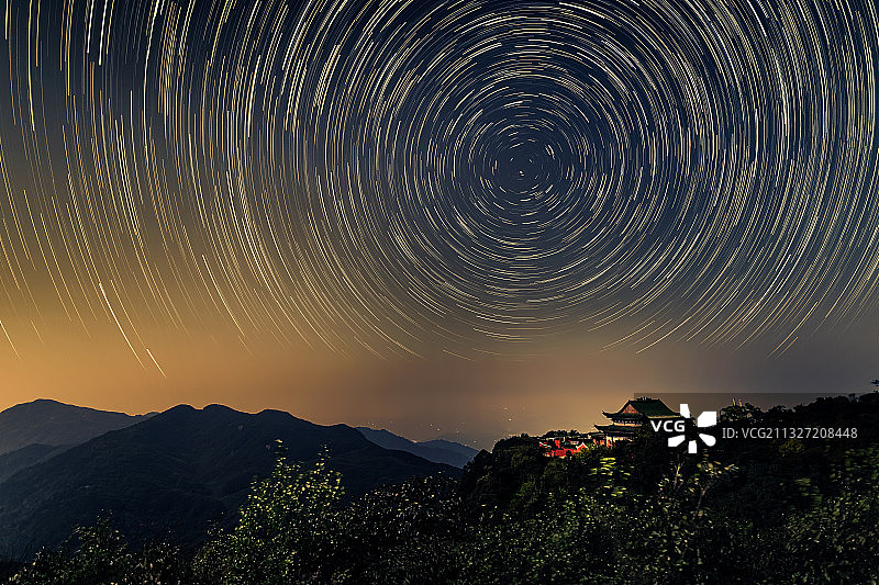 莽山观音庙图片素材