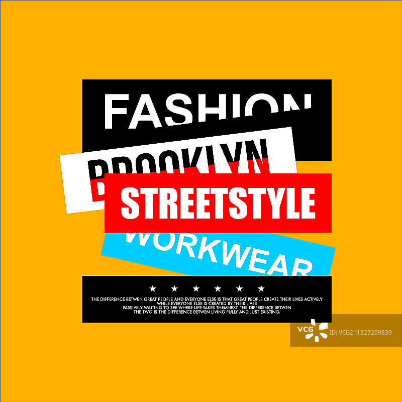 布鲁克林街头复古工装风图片素材