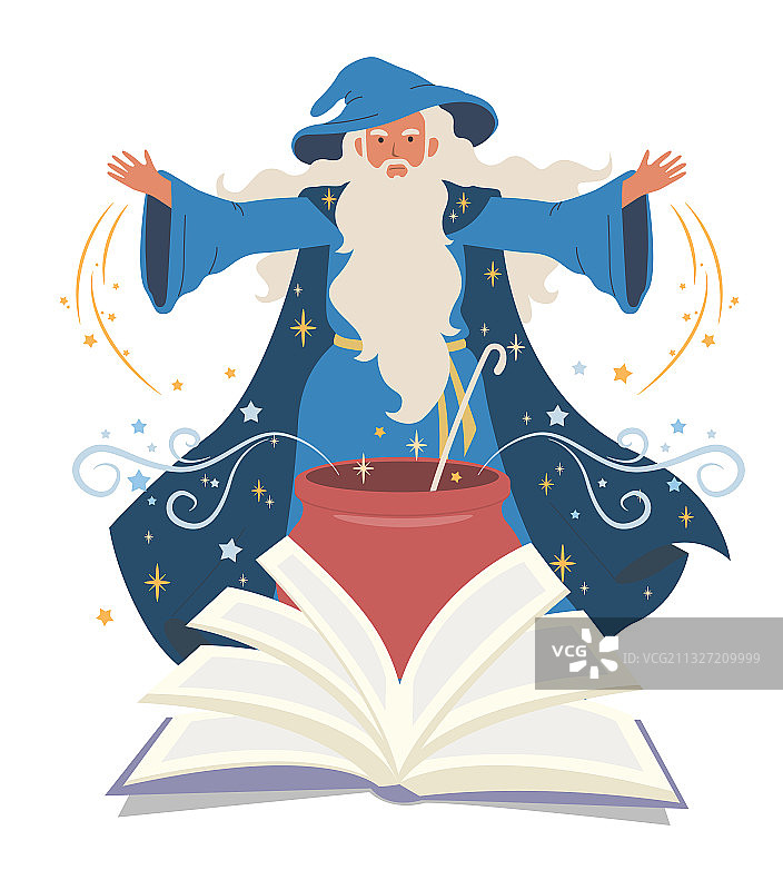 巫师法师术士烹饪药水图片素材