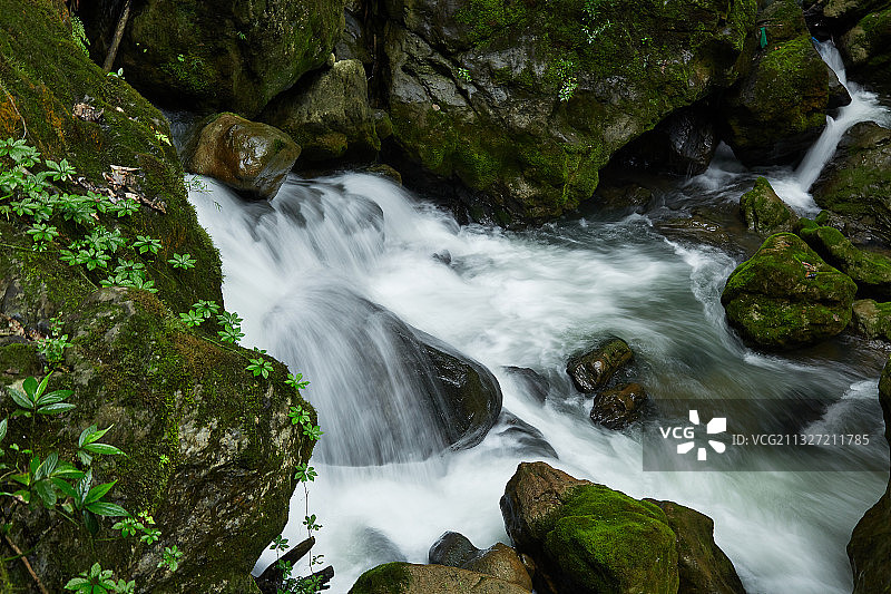 旅游出行广西百色市靖西县古龙山大峡谷风景图片素材