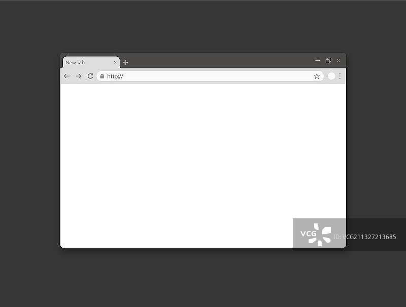 空白网页浏览器页面模板图片素材