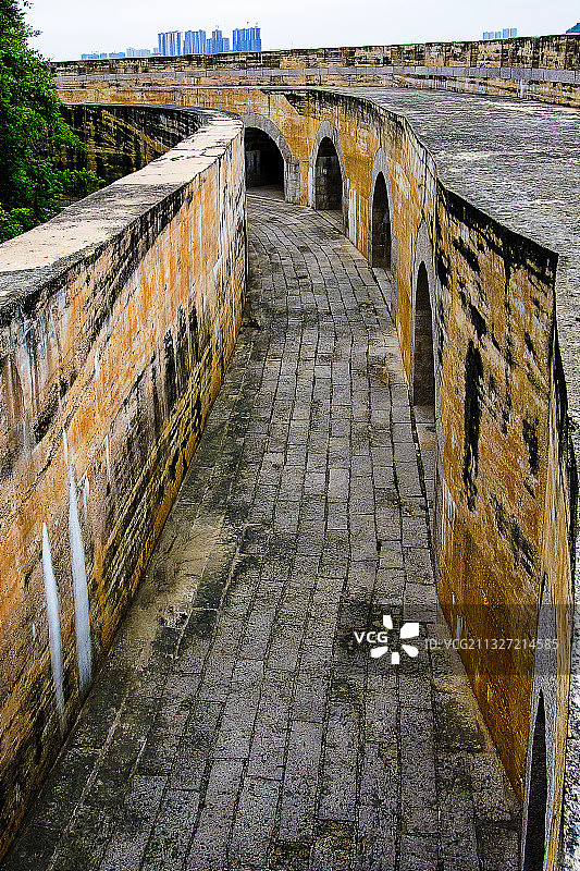 广州市南沙区横档炮台遗址横档大月台图片素材