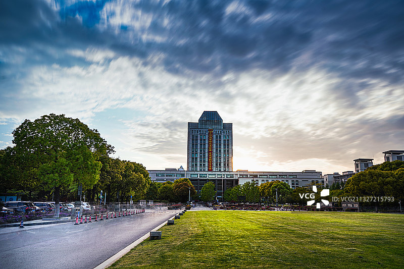 江南大学图书馆图片素材