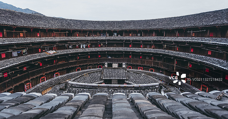 福建南靖土楼图片素材