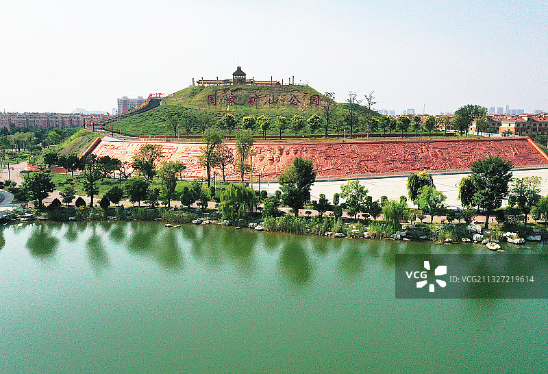 山东枣庄中兴国家矿山公园图片素材