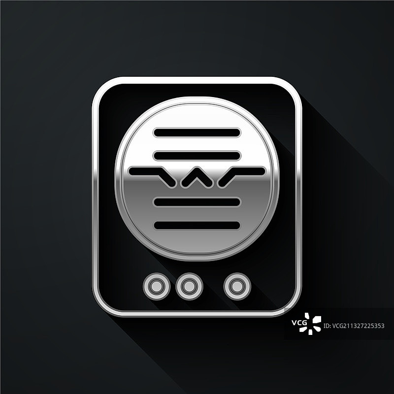 银色姿态指示器图片素材