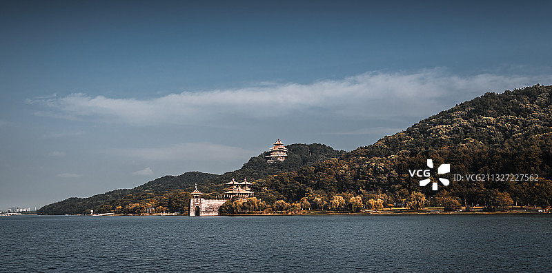 磨山一角图片素材