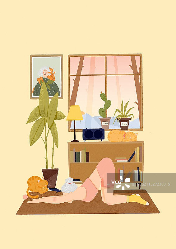 一个人生活系列图片素材