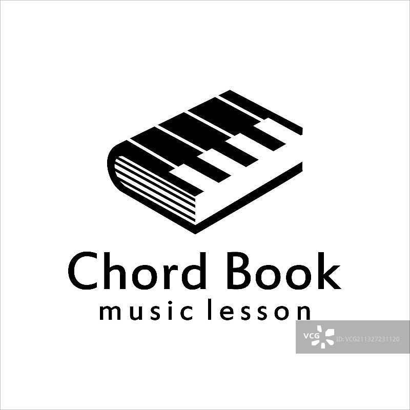 钢琴和弦书音乐Logo图标图片素材