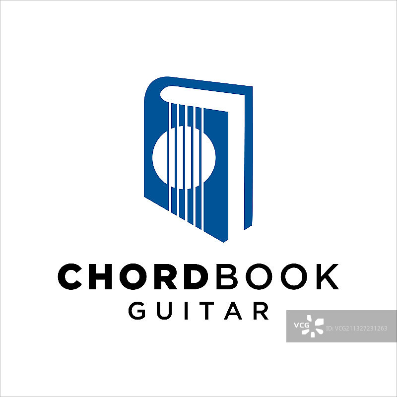 吉他书logo设计图片素材