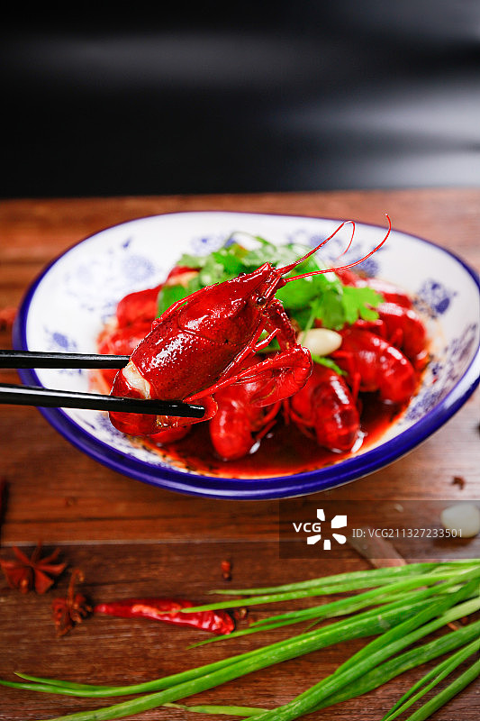 十三香效果龙虾图片素材
