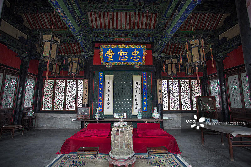 忠恕堂，孔府，孔庙，山东，曲阜图片素材
