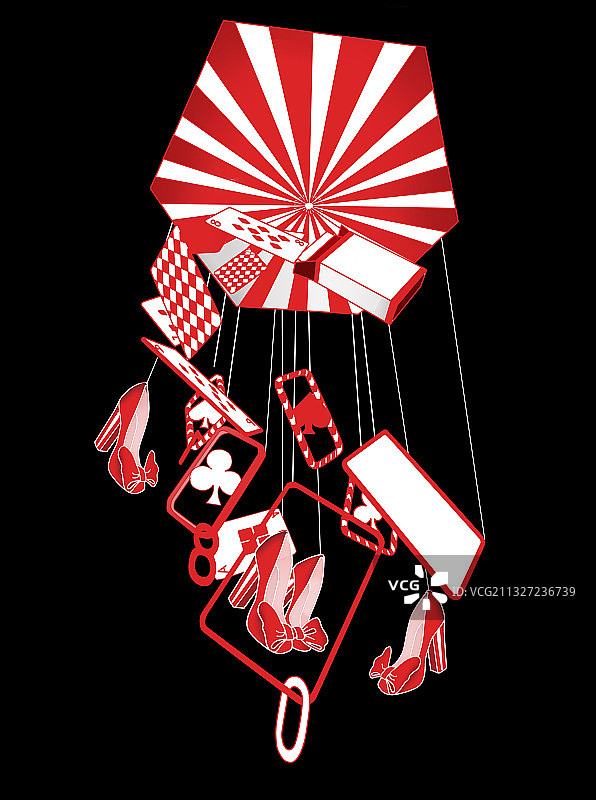 创意红色展架图片素材