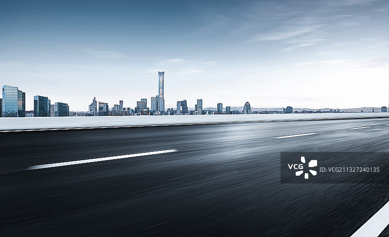 北京国贸CBD路面图片素材