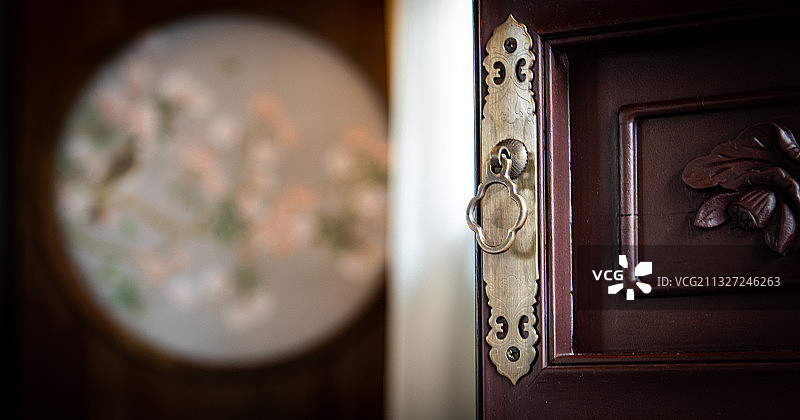 轻纱半掩入绣房（江苏园博园淮安园）图片素材