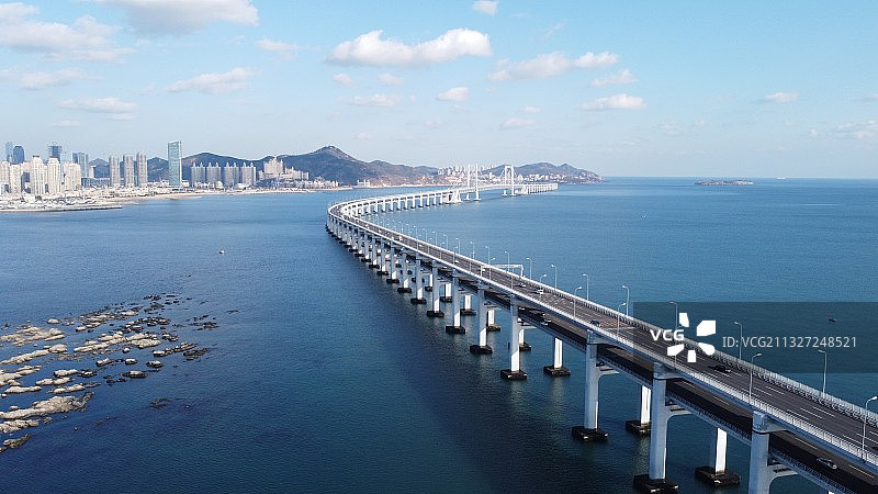 大连星海湾跨海大桥图片素材