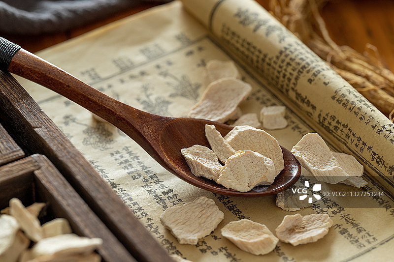 中医中草药人参医术医书 中国文化图片素材