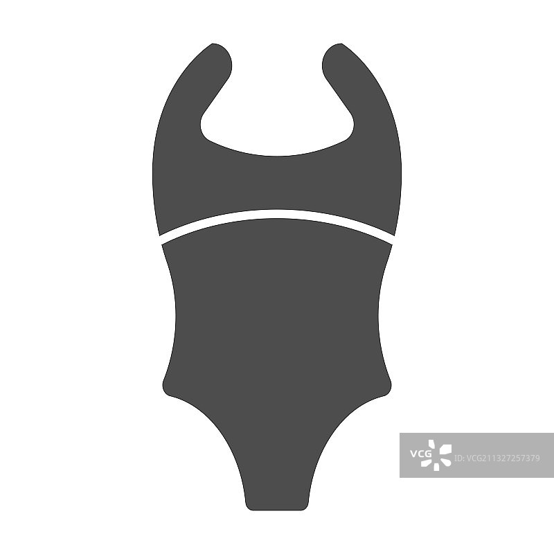 泳装纯色图标水上乐园概念图片素材