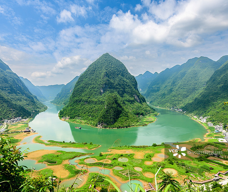 红水河图片素材