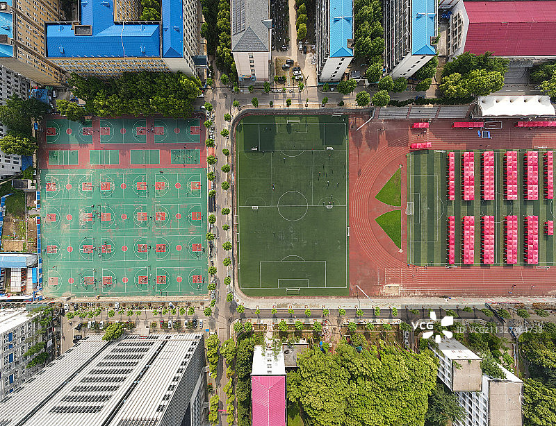中国地质大学（武汉） 运动场图片素材