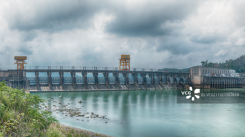 西津水电站图片素材