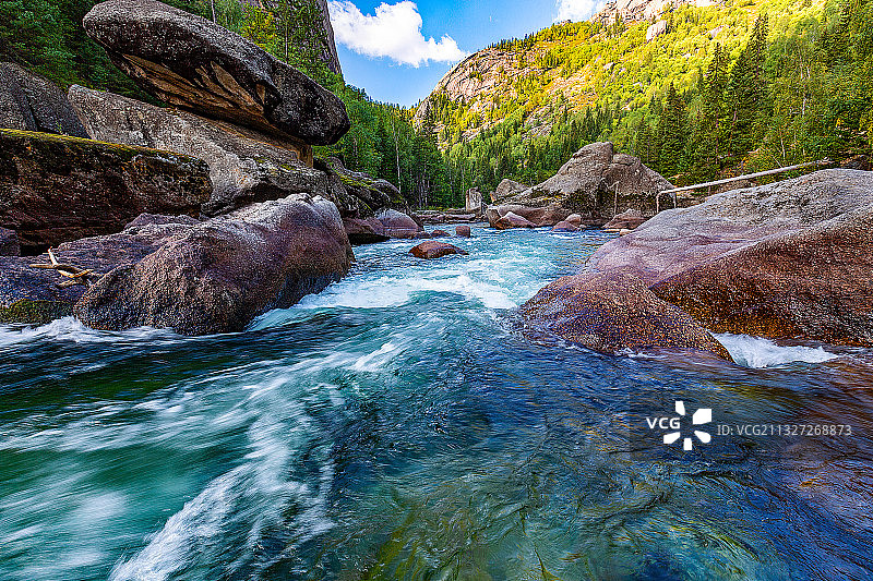 可可托海图片素材