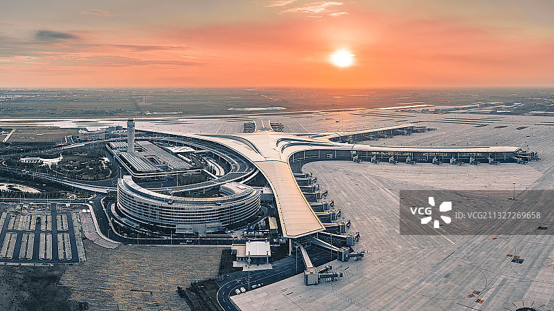 胶东机场图片素材