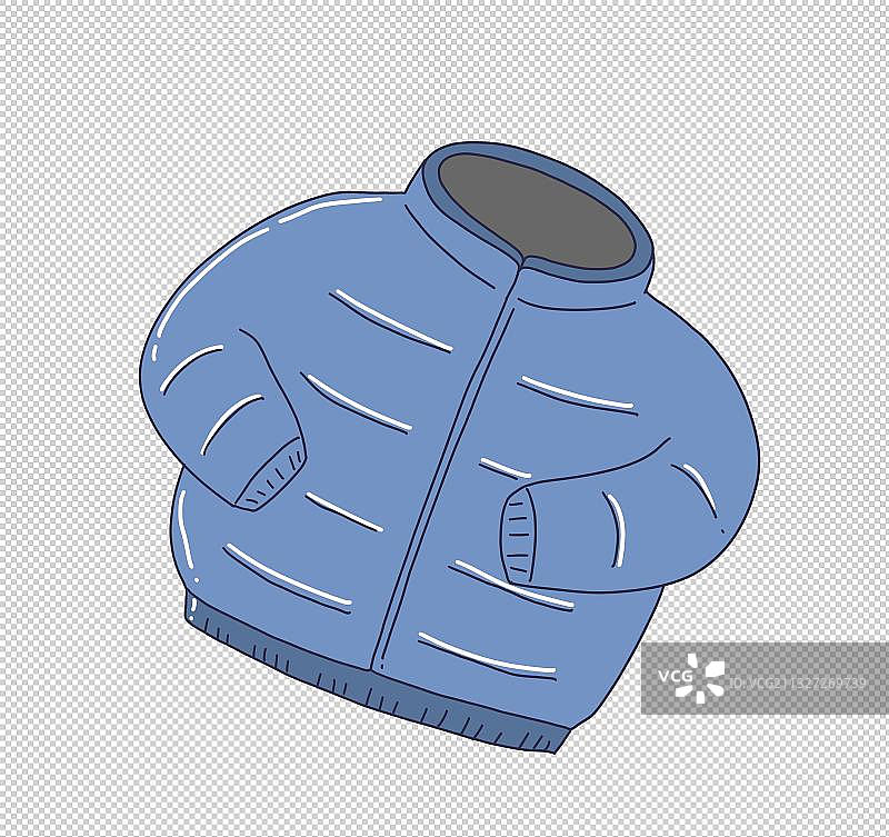 元素：羽绒服图片素材