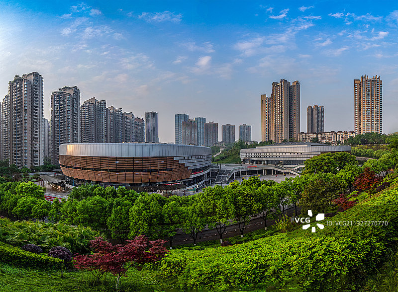 石子山体育公园图片素材