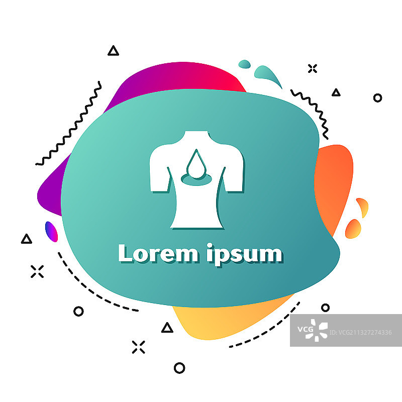 带精油的白色按摩图标图片素材