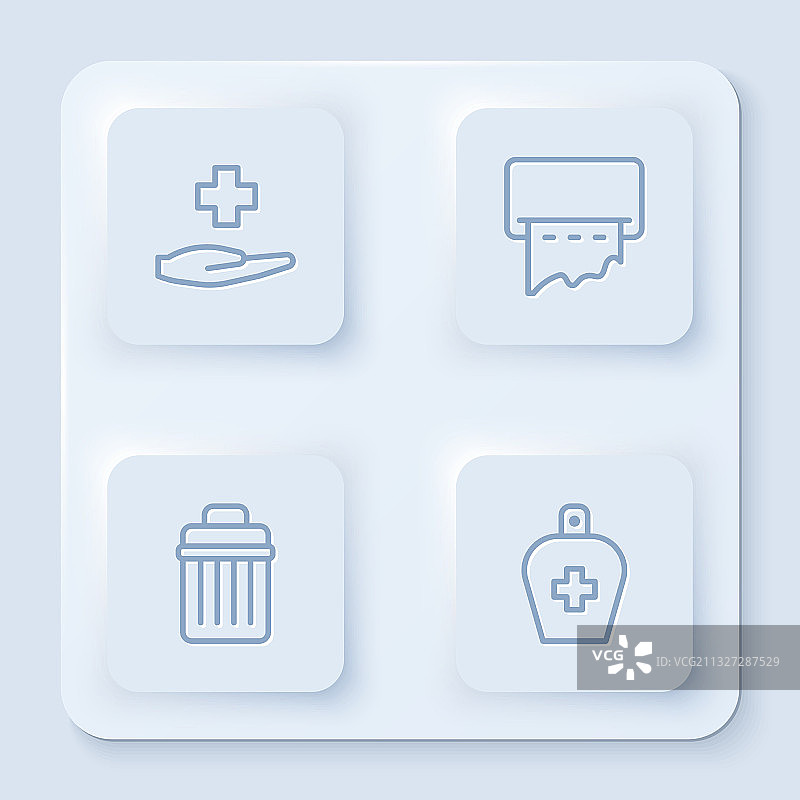十字、医院、医疗用纸巾图片素材