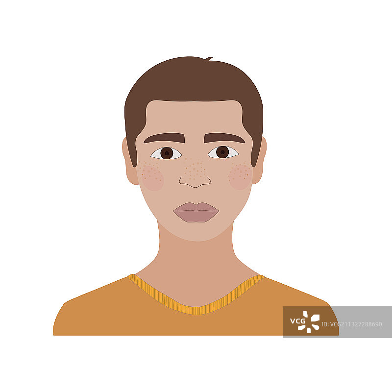 青少年男孩头像图片素材