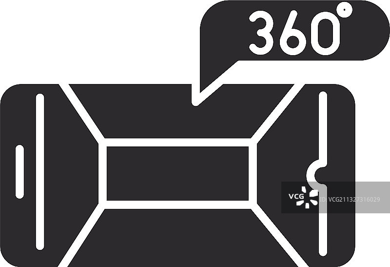 增强现实手机全景360度图片素材