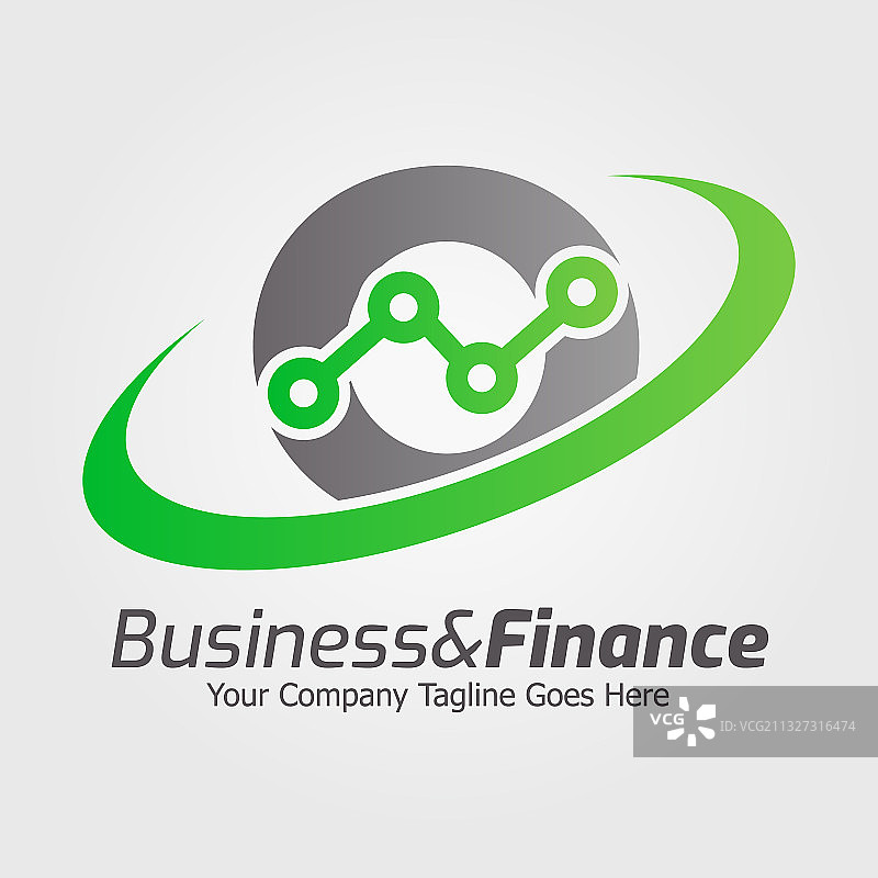 彩色字母O标志模板图片素材