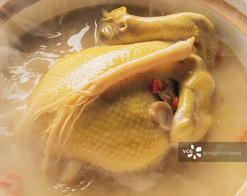 炖鸡汤图片素材