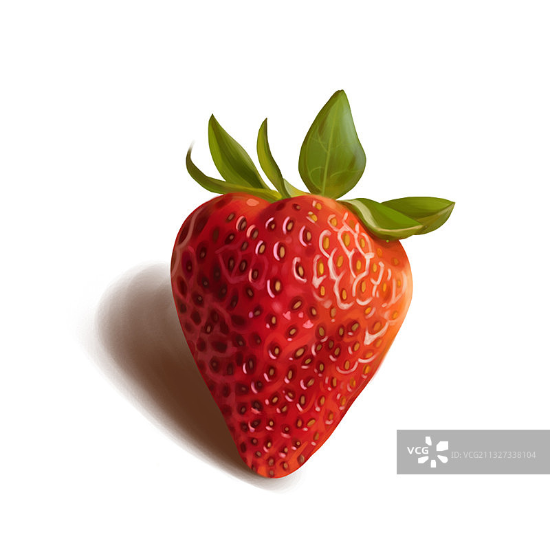 写实蔬果—草莓图片素材