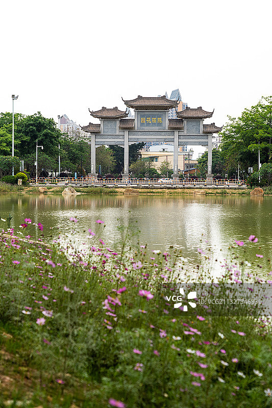 广东广州白云区黄石路陈田花园图片素材