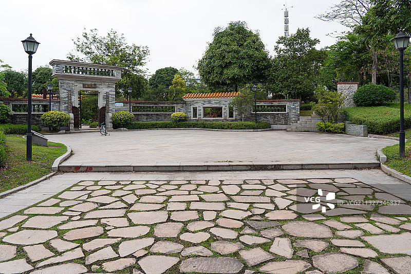 广东广州白云区黄石路陈田花园图片素材