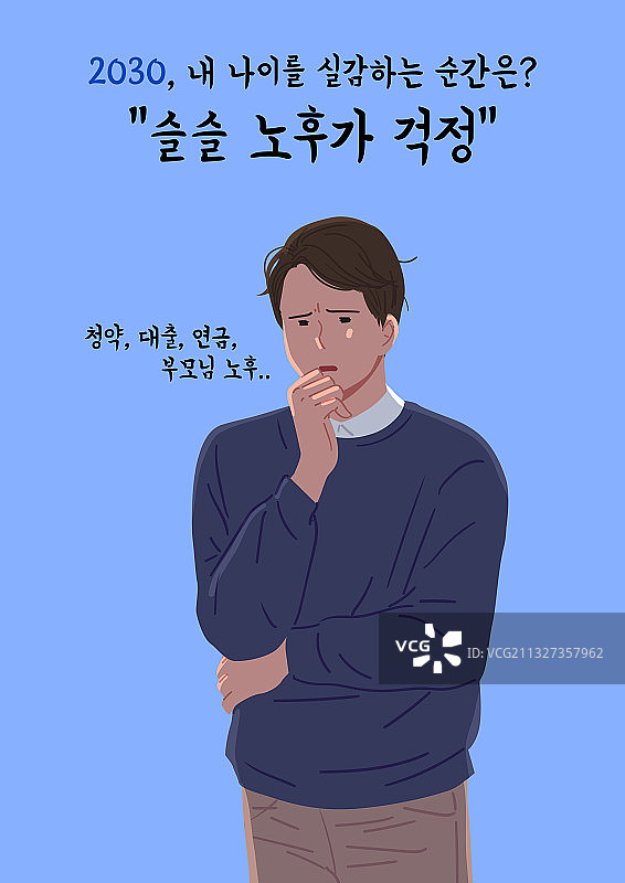年龄、衰老、生活方式、青年、中年、忧虑、男性图片素材