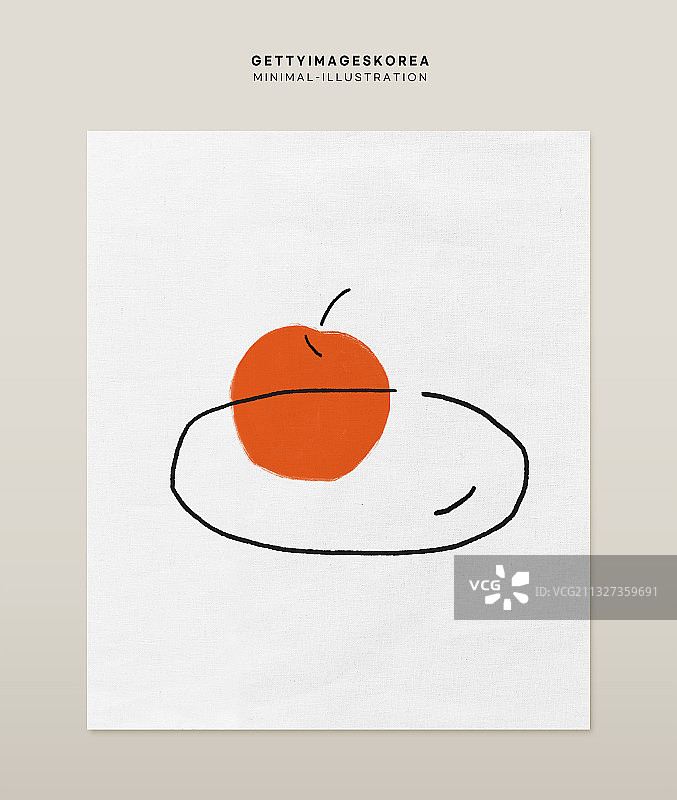 春季内饰油画装饰画插画图片素材