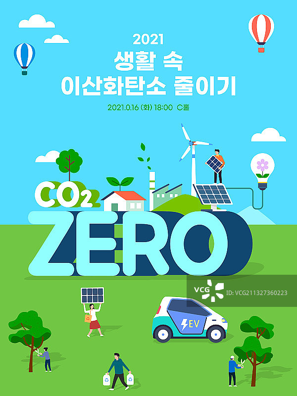 商业活动环保社会问题回收替代能源矢量插画图片素材